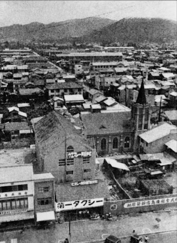 Нагасаки до и после взрыва