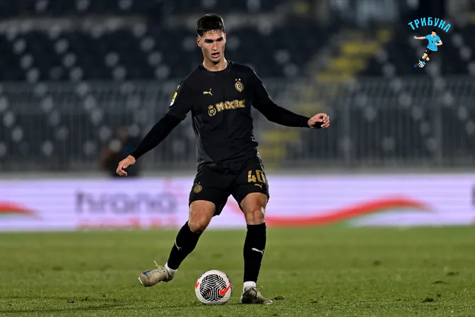 Никола Симич, ФК «Партизан». Фото: соцсети