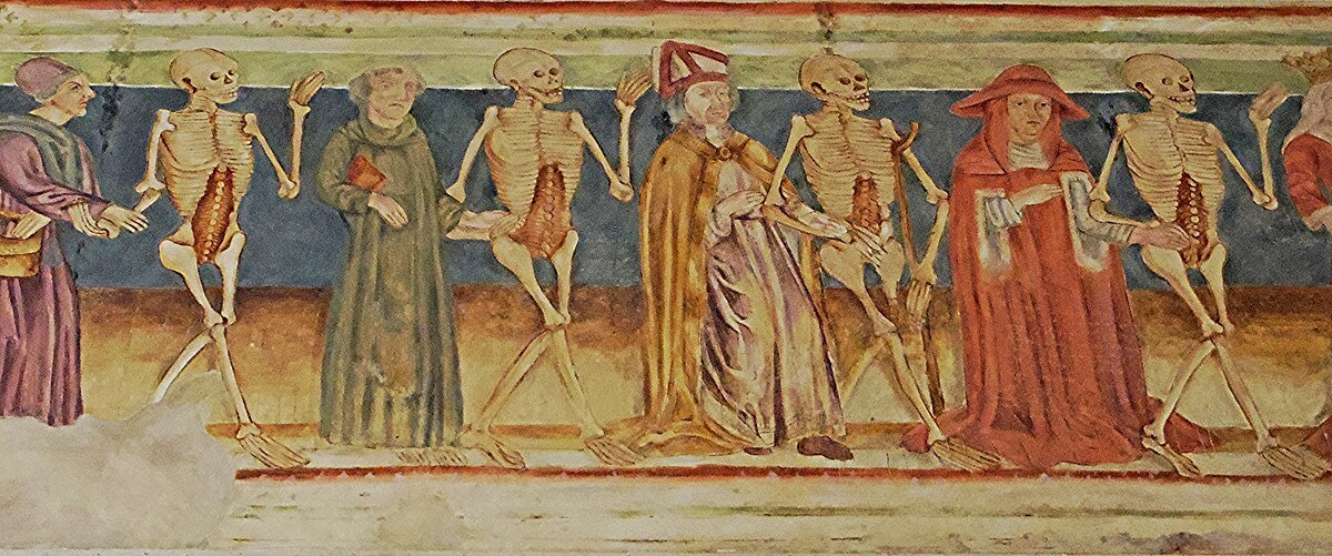 Средневековые «Danse Macabre» (мурал/гравюра)