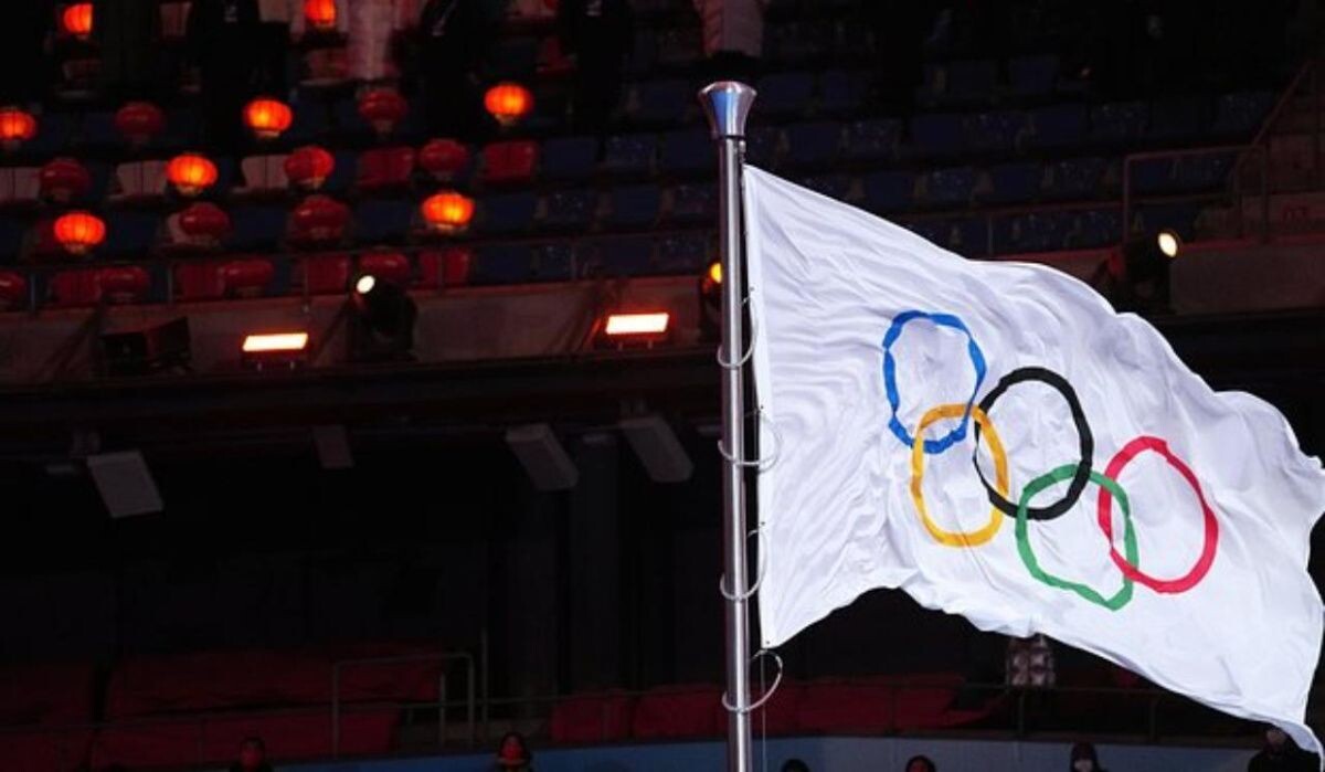     Флаг ОИ. Источник: lenta.ru Автор фото: Павел Бедняков / РИА Новости