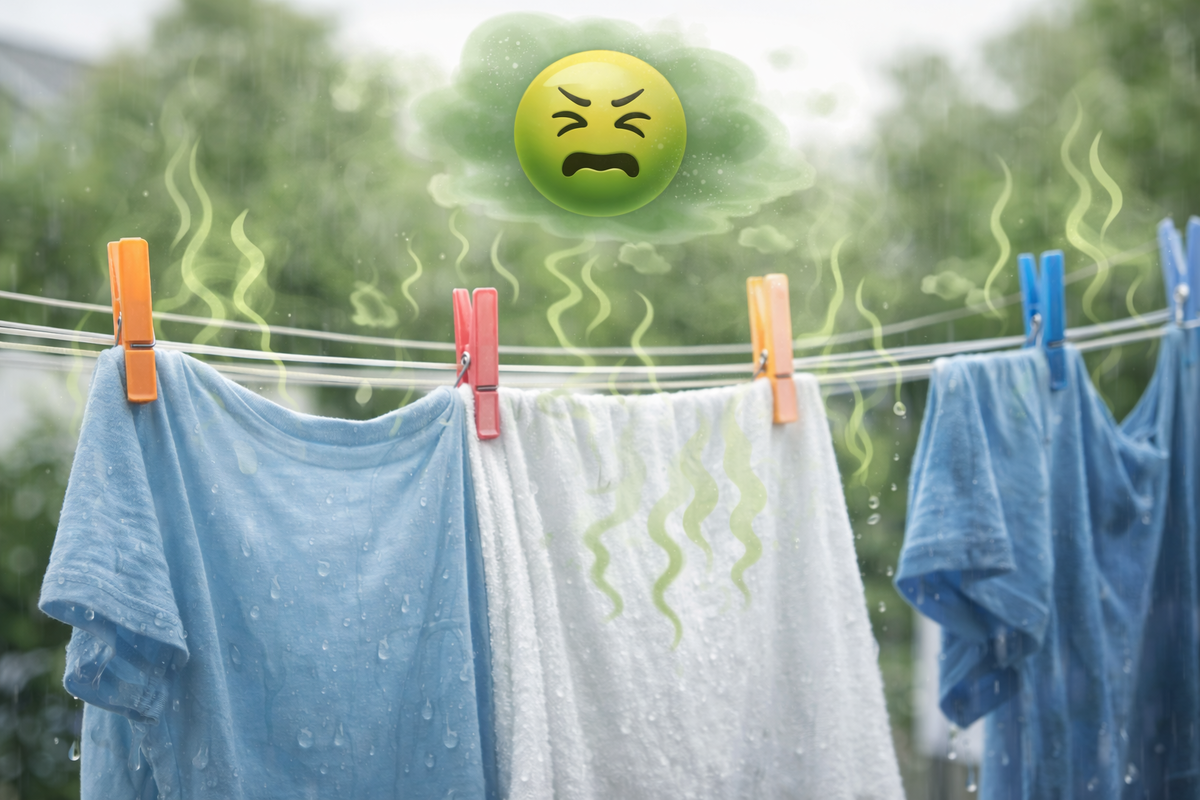 Вроде всё постирано, а запах всё равно есть