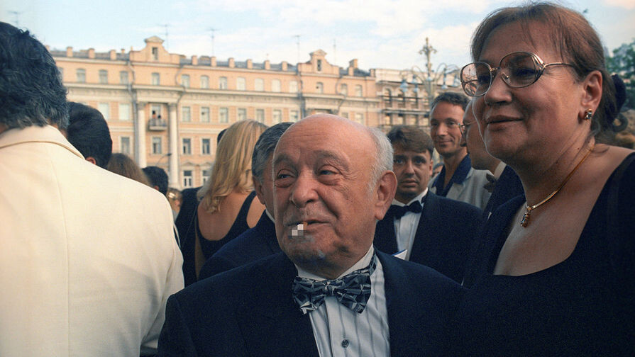 Ролан Быков и Елена Санаева.