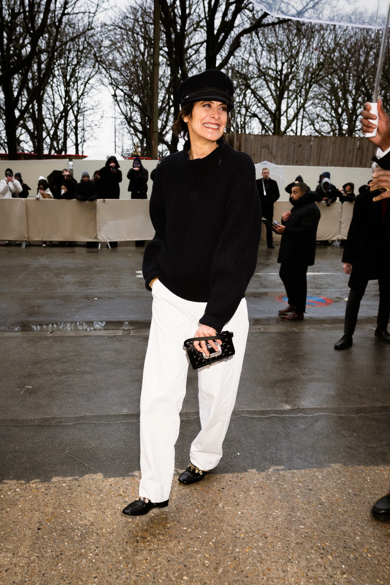 Инес де ла Фрессанж на показе Chanel haute couture весна-лето 2026