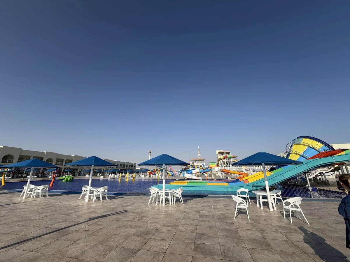    Аквапарк на территории отеля Albatros Makadi Resort - 24 HRS All Inclusive 5* в Хургаде, Египет. Фото: АТОР