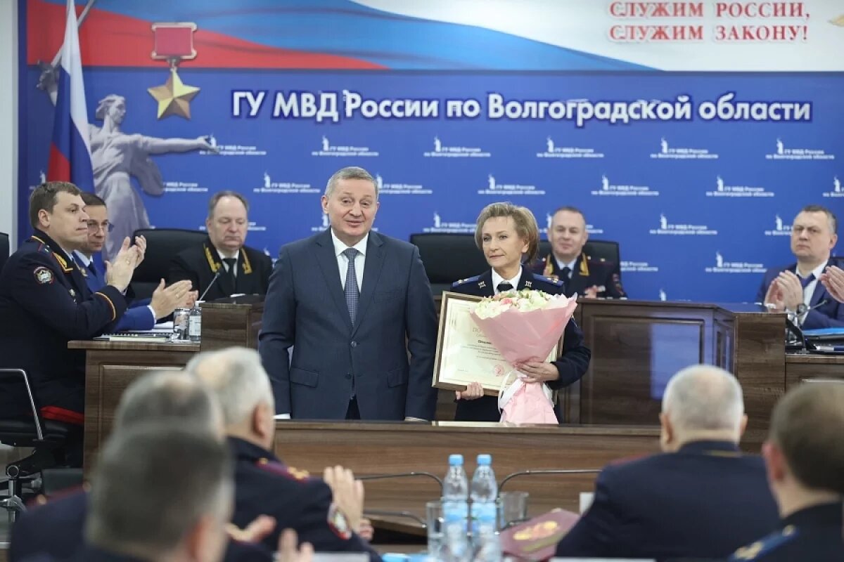    Губернатор Бочаров принял участие в работе коллегии главка МВД в Волгограде