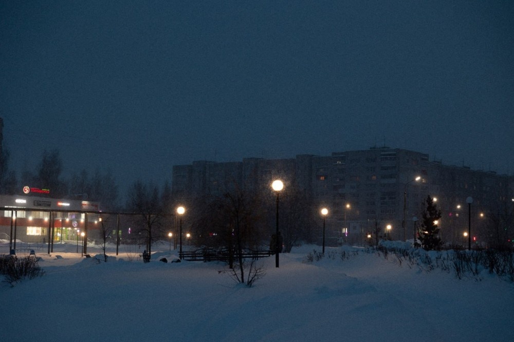    В Кстове восстановили освещение в зоне отдыха «Лукерьинский пруд»
