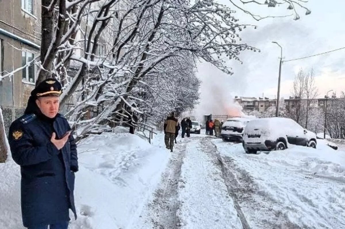    Прокуратура заинтересовалась возгоранием газового коллектора в Мурманске