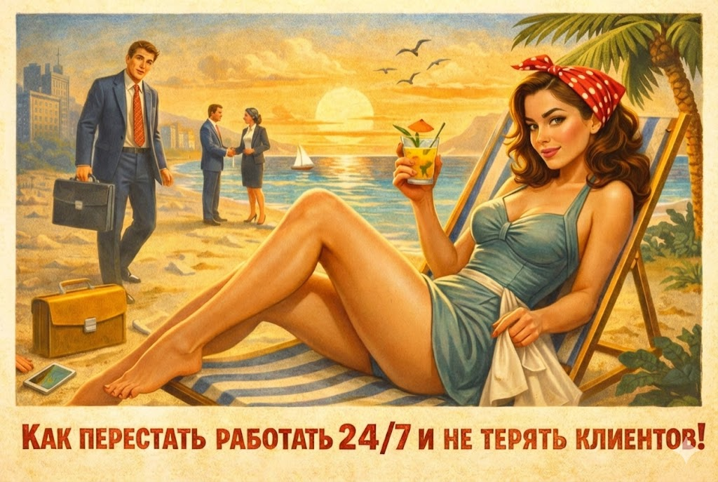 Как перестать работать 24/7 и не терять клиентов