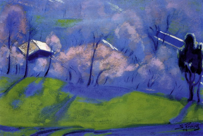 С.Н. Рерих. Наггар.  1958