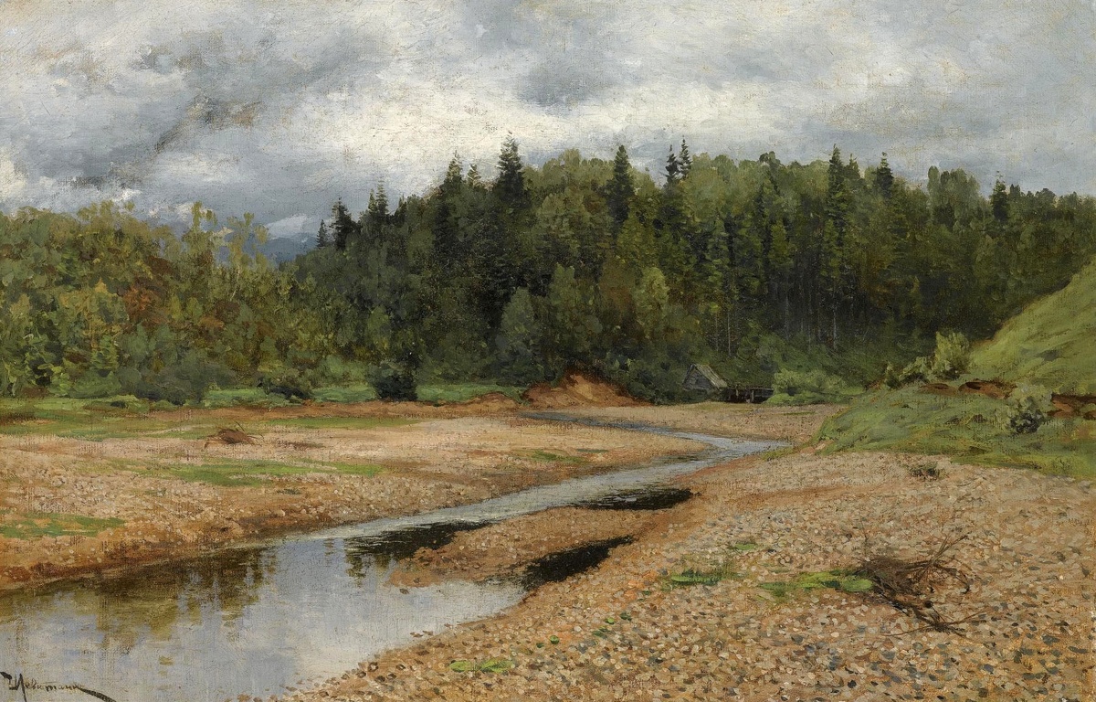 Вид около Звенигорода, Исаак Левитан