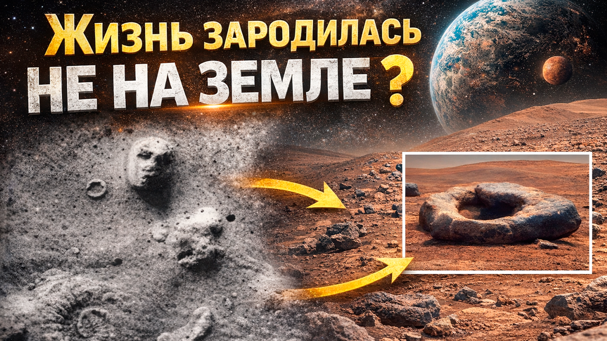 Марс — колыбель жизни. НАСА нашло доказательства ещё в 1976 году. И следы древней цивилизации?