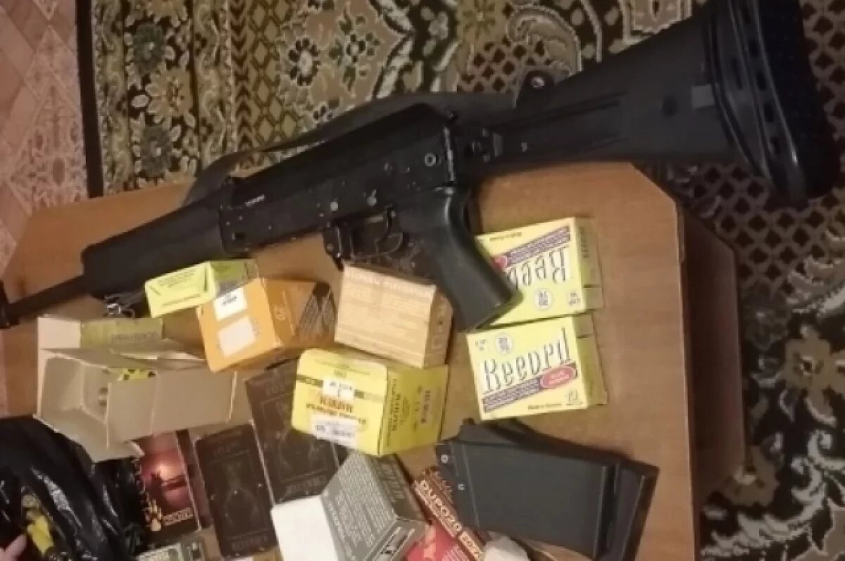    Вооружённый карабином житель Инзенского района угрожал женщине расправой