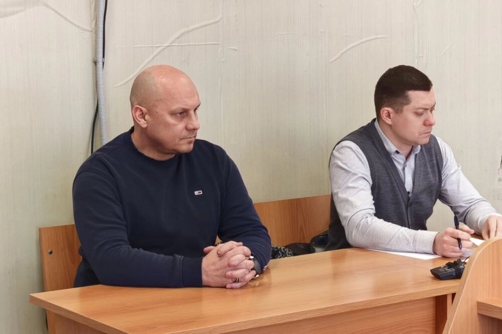    Алик Гельфенбайн и его адвокат. Фото: АиФ/ Татьяна Гейнрих