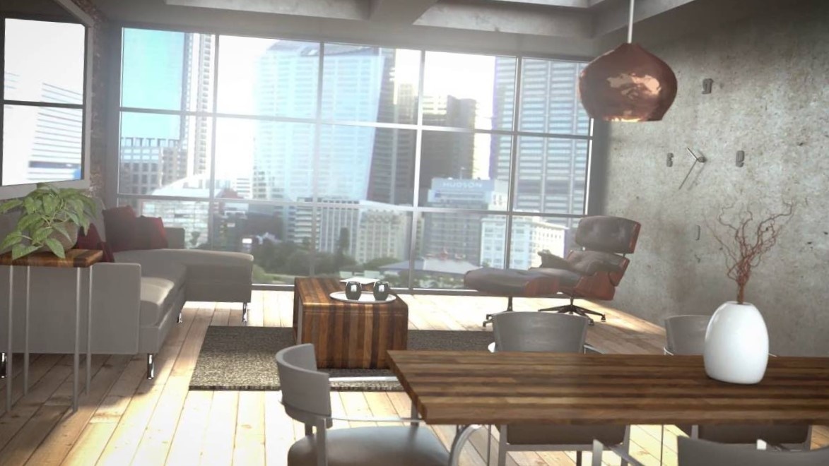 Blender. Здесь уже предметы более объемные, можно настроить свет и тени. И для клиентов - физлиц такой рендер очень даже имеет место быть.