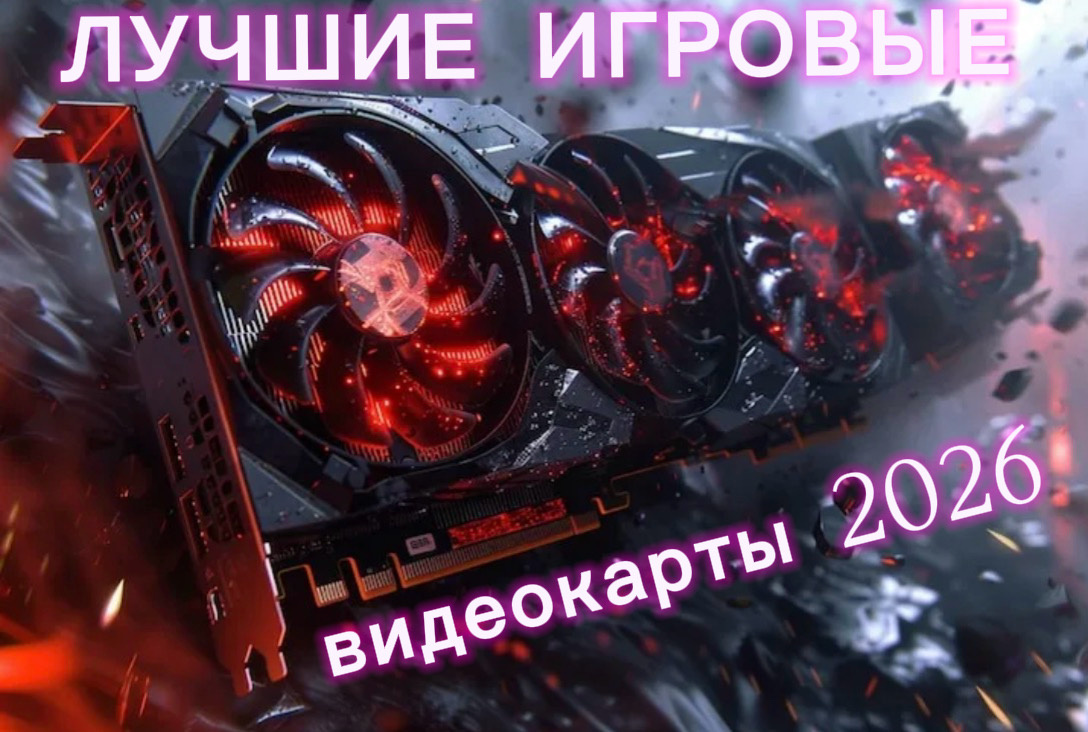 Лучшие игровые видеокарты 2026 рейтинг!
