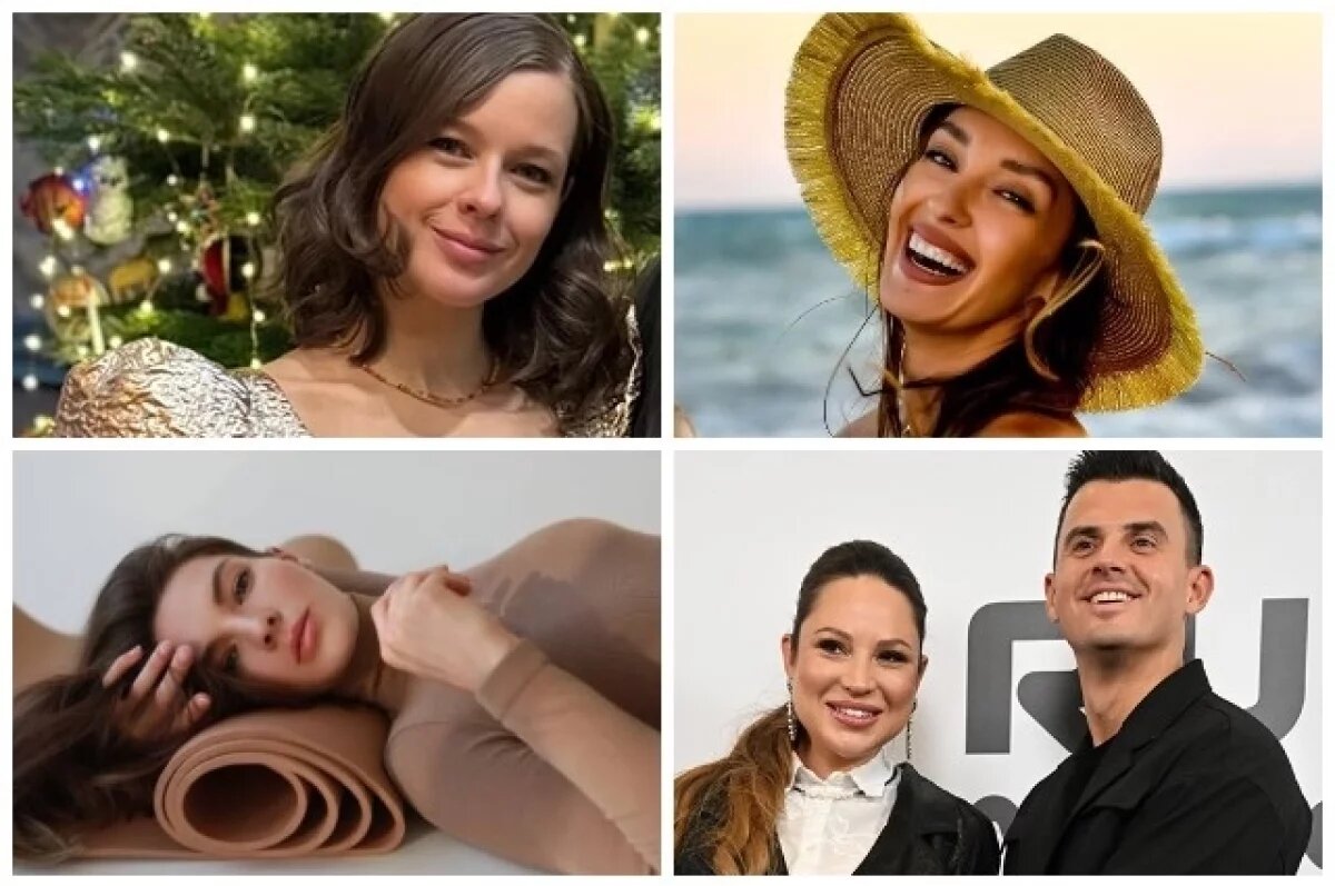    Екатерина Шпица, Татьяна Храмова, Наталья Бардо, Кирилл Туриченко и его жена Дарья.