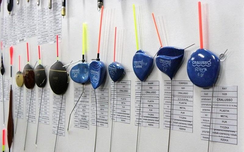 Разновидности плоских поплавков для течения