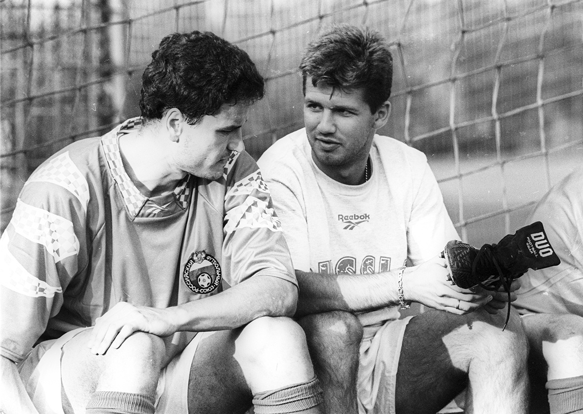    Юрий Никифоров и Олег Саленко.Дмитрий Солнцев архив «СЭ»