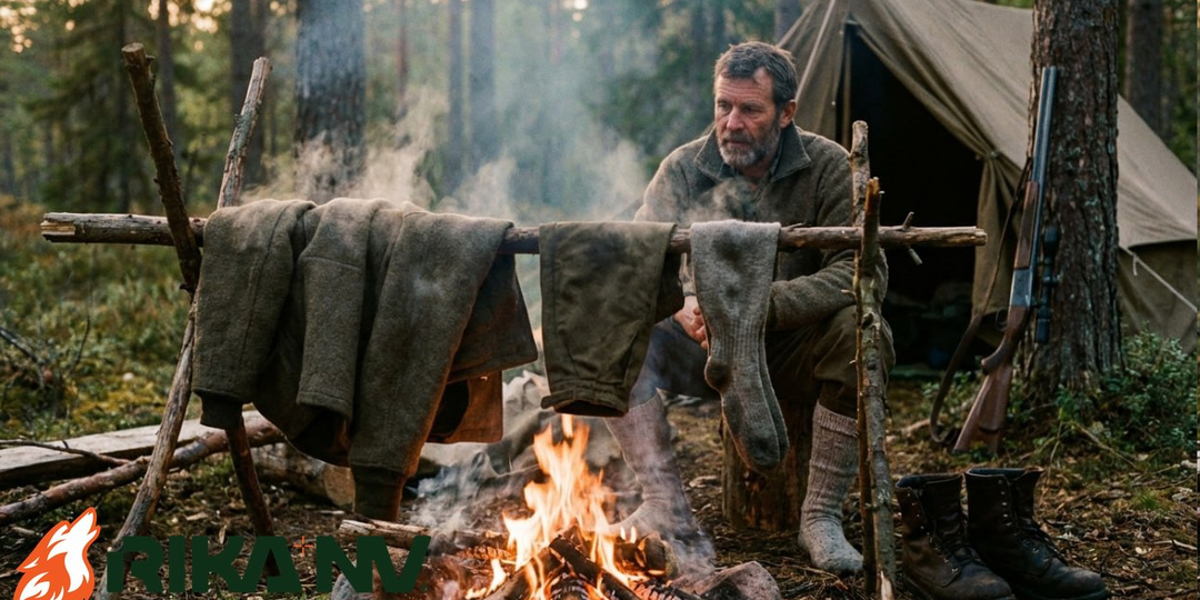 🔥 Как правильно сушить одежду у костра и не прожечь её