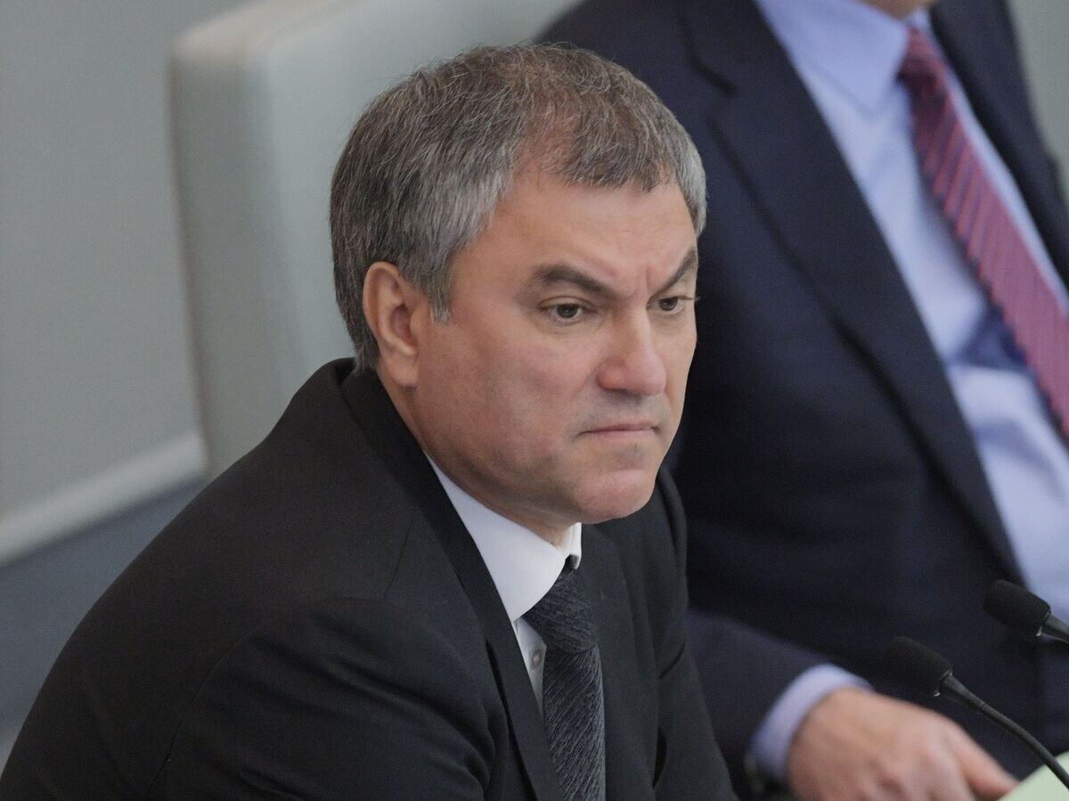    Председатель Государственной Думы РФ Вячеслав Володин на пленарном заседании Госдумы РФ. 22 декабря 2017 | © РИА Новости / Владимир Федоренко