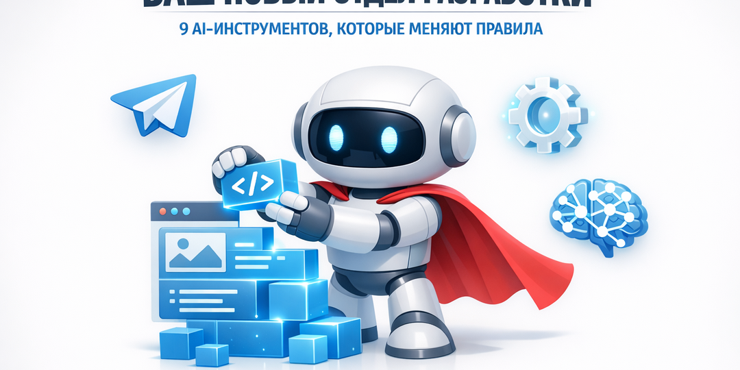 Я автоматизировал бизнес конкурента, не написав ни строчки кода. И заменил отдел разработки девятью AI-инструментами.