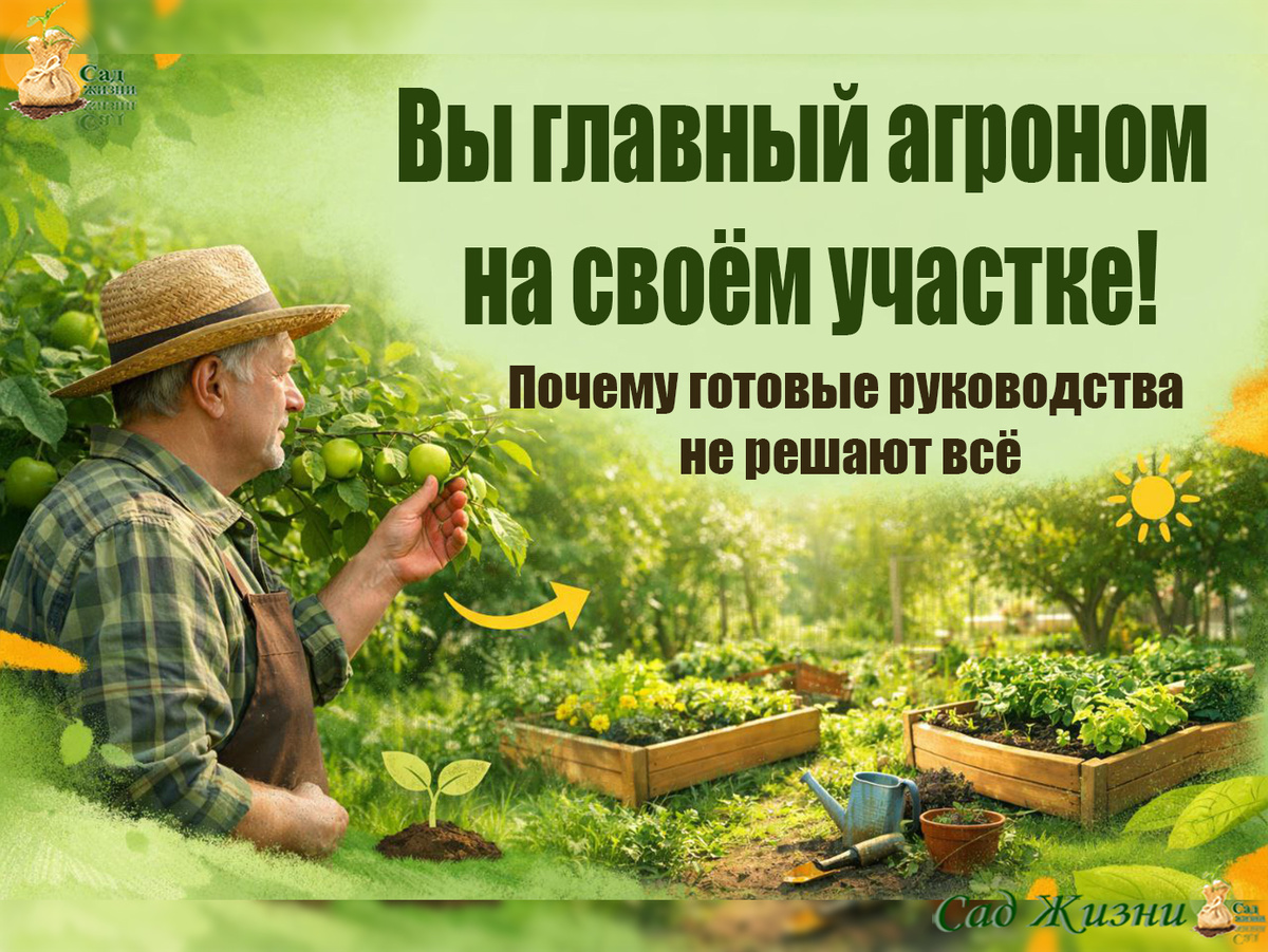 Почему вы – главный агроном на своем участке? Руководства не решают всё
