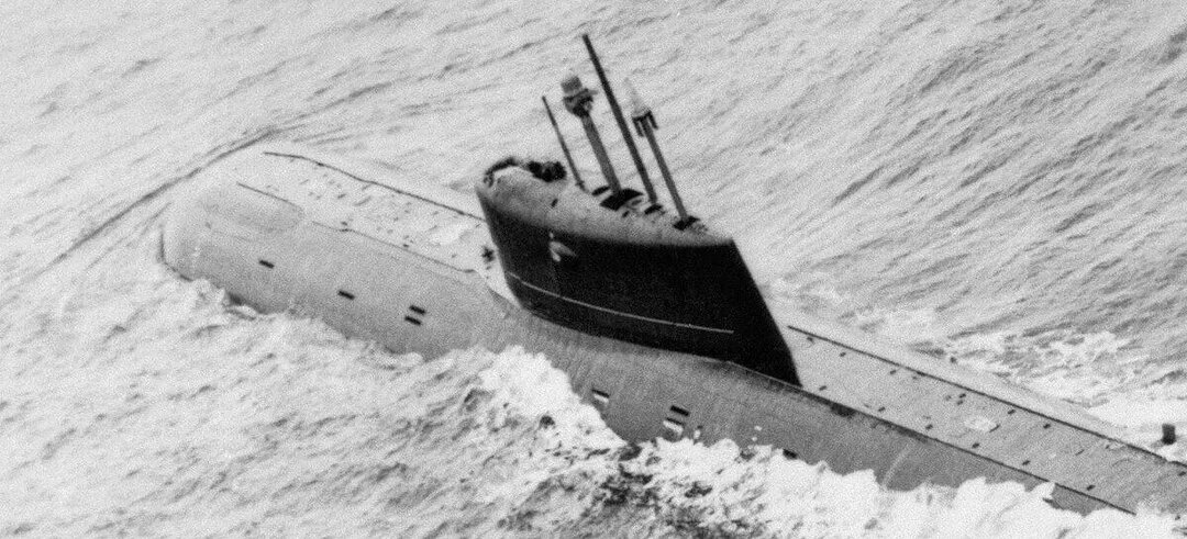 Глубоководный рекордсмен К-278 «Комсомолец».