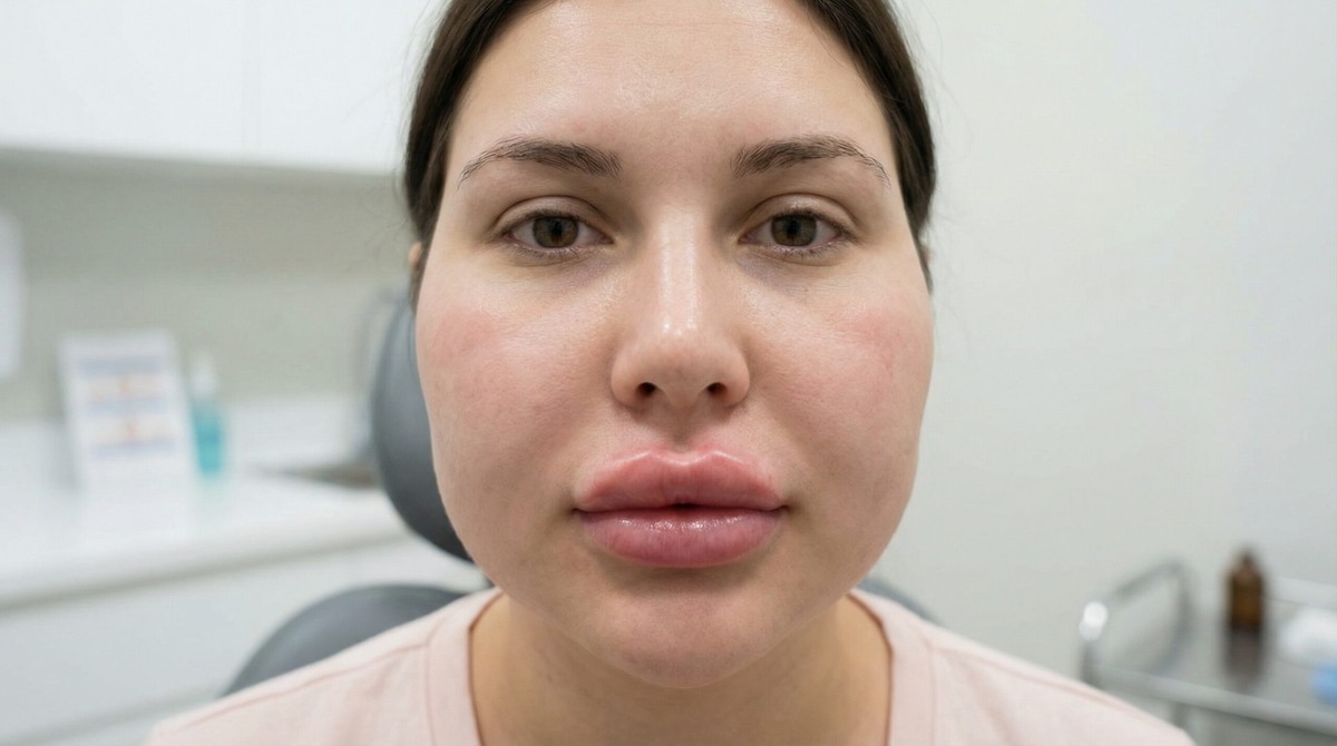 отекшее лицо после уколов красоты