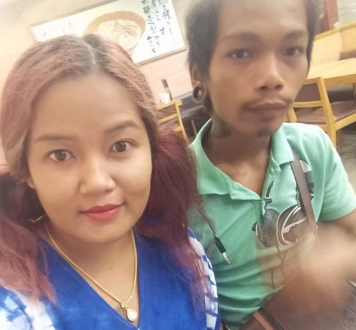 Муттика с женихом.