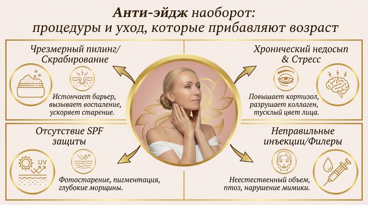 Когда омоложение старит: скрытые ошибки косметологии и ухода за лицом