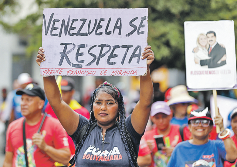 Венесуэла все еще готова поддерживать законного президента Мадуро. Фото: EPA/TASS
