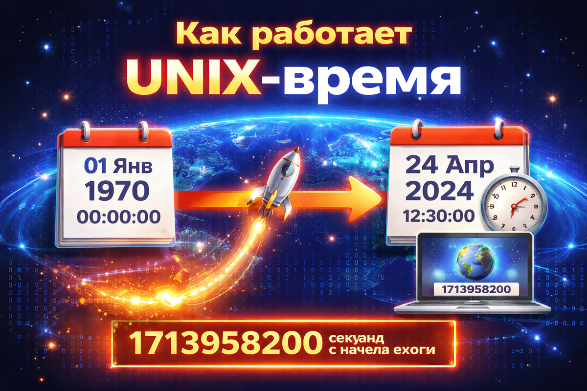 Как работает UNIX-время