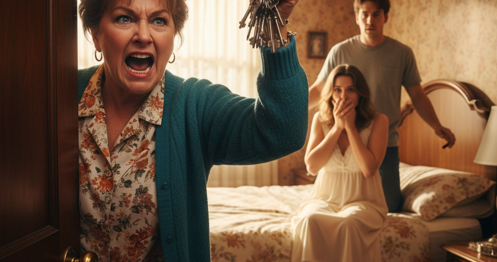 — Это мой дом, и разве я должна спрашивать разрешения? — заявила свекровь, вламываясь в спальню