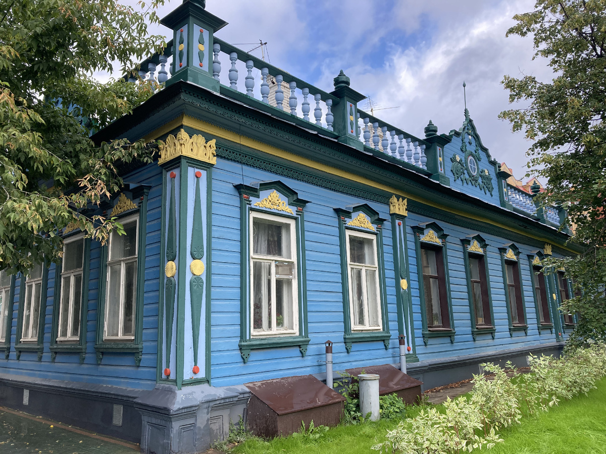 Традиционные дома в Старой Татарской слободе