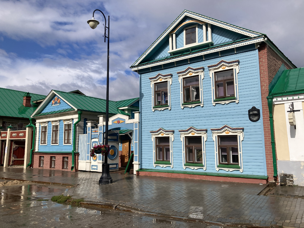 Традиционные дома в Старой Татарской слободе