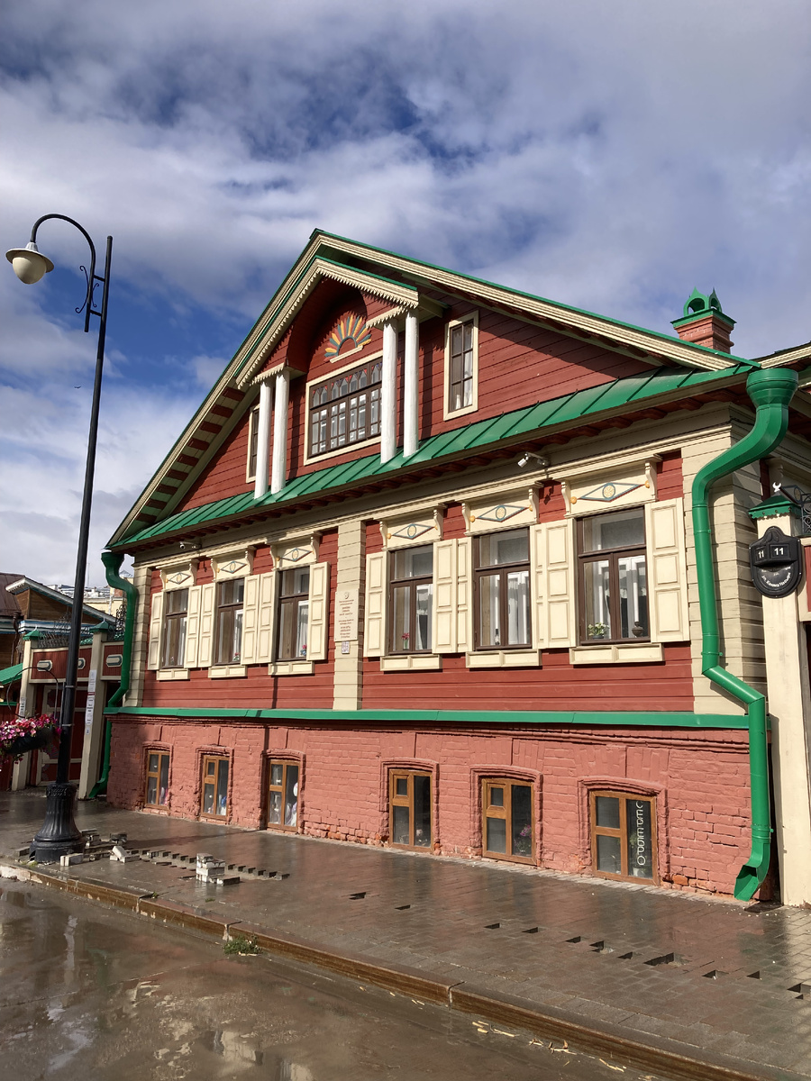 Традиционные дома в Старой Татарской слободе