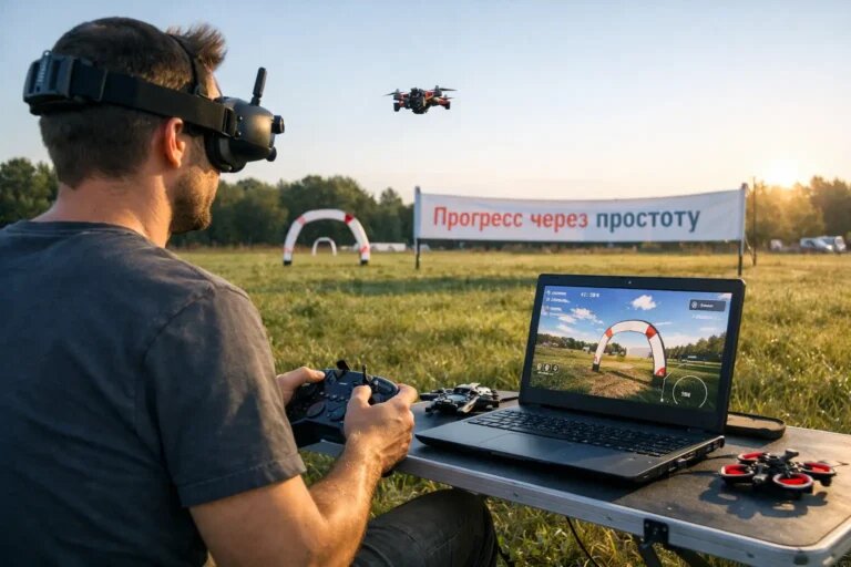    Обучение FPV как способ освоить сложное через простое "Обученик"