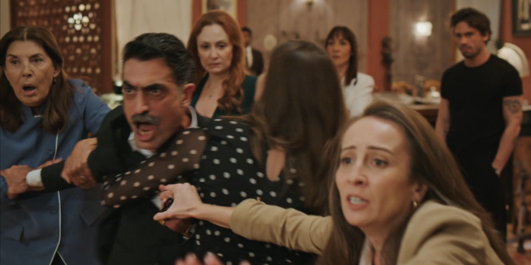 "Зимородок" (Yalı Çapkını). Дикая драка в Особняке.