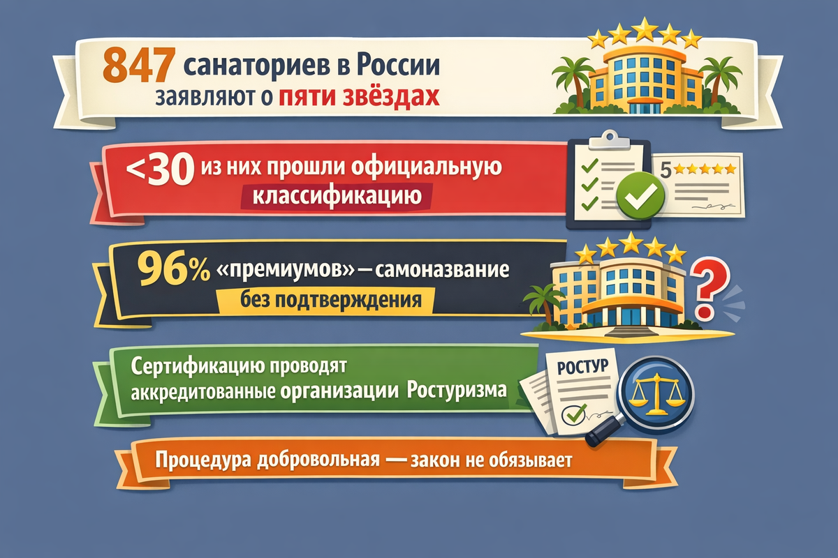 Анатомия настоящих 5 звёзд