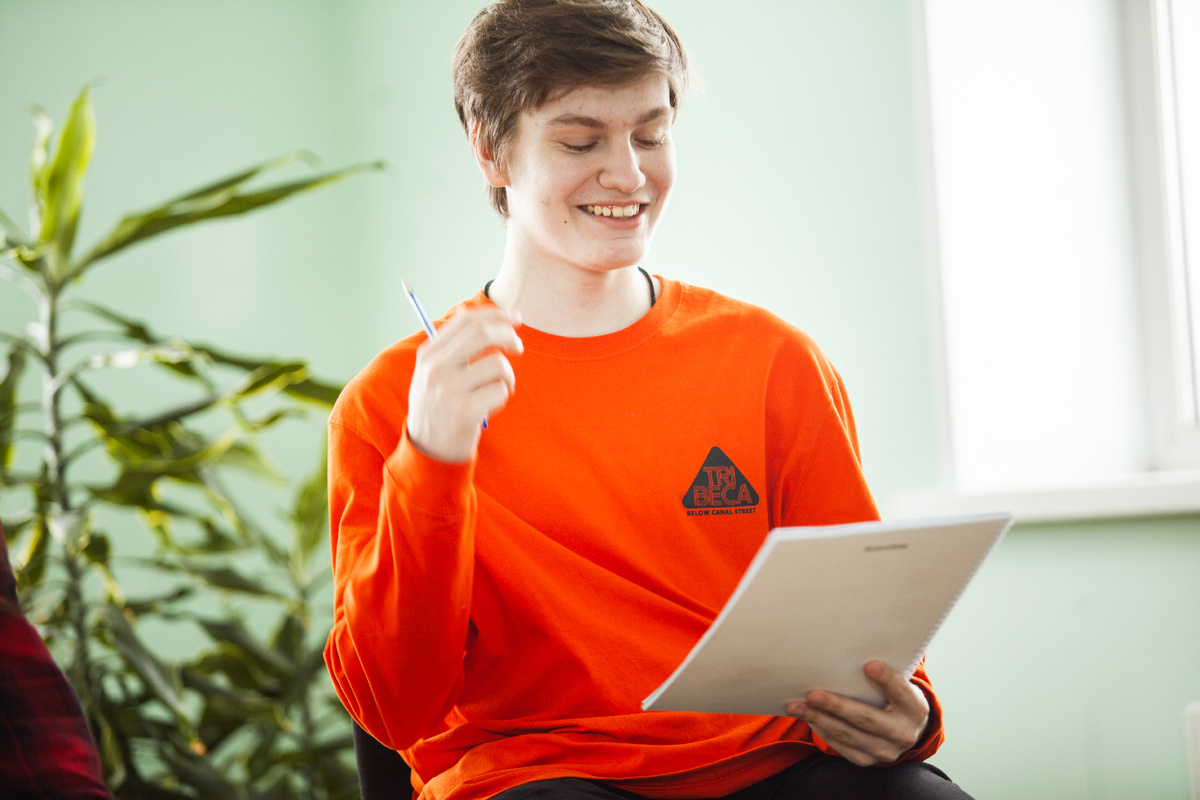 Фото с курса Выбор профессии после перерыва на пицуу)