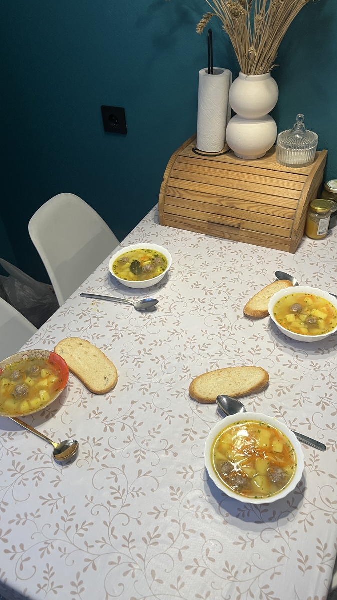 Наш обед 🥣 