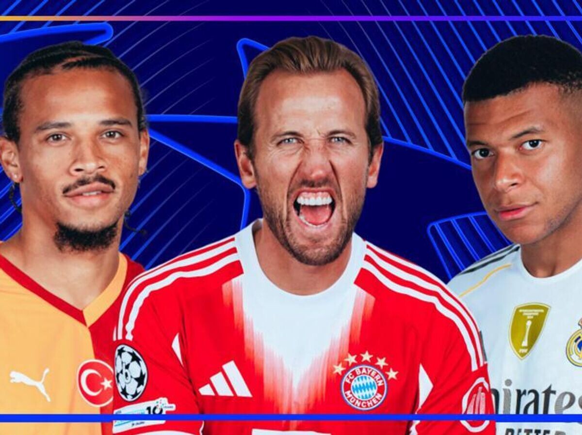    Лерой Сане, Гарри Кейн и Килиан Мбаппе | © UEFA.com