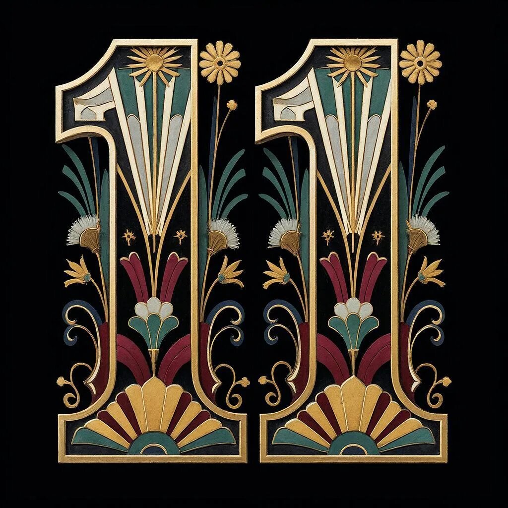 Число 11. Иллюстрация сгенерирована нейросетью