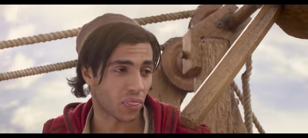 Кадр из фильма. Вот такой Аладдин