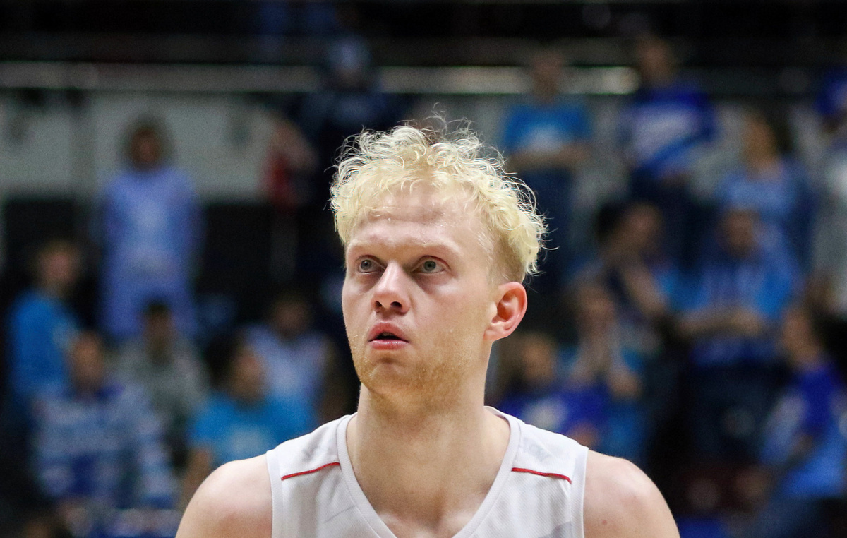    Баскетболист "Енисея" Даниил Касаткин  ZUMA Press Wire via Reuters Connect