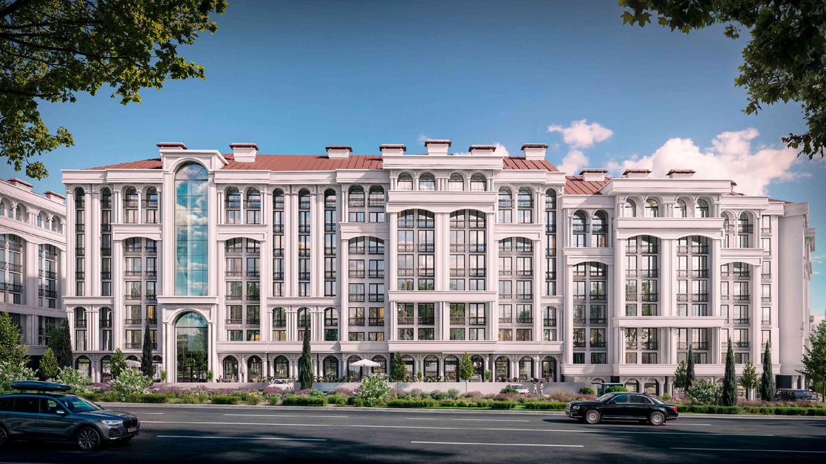 ЖК Резиденция морей. Рендер предоставлен строительной компанией ССК