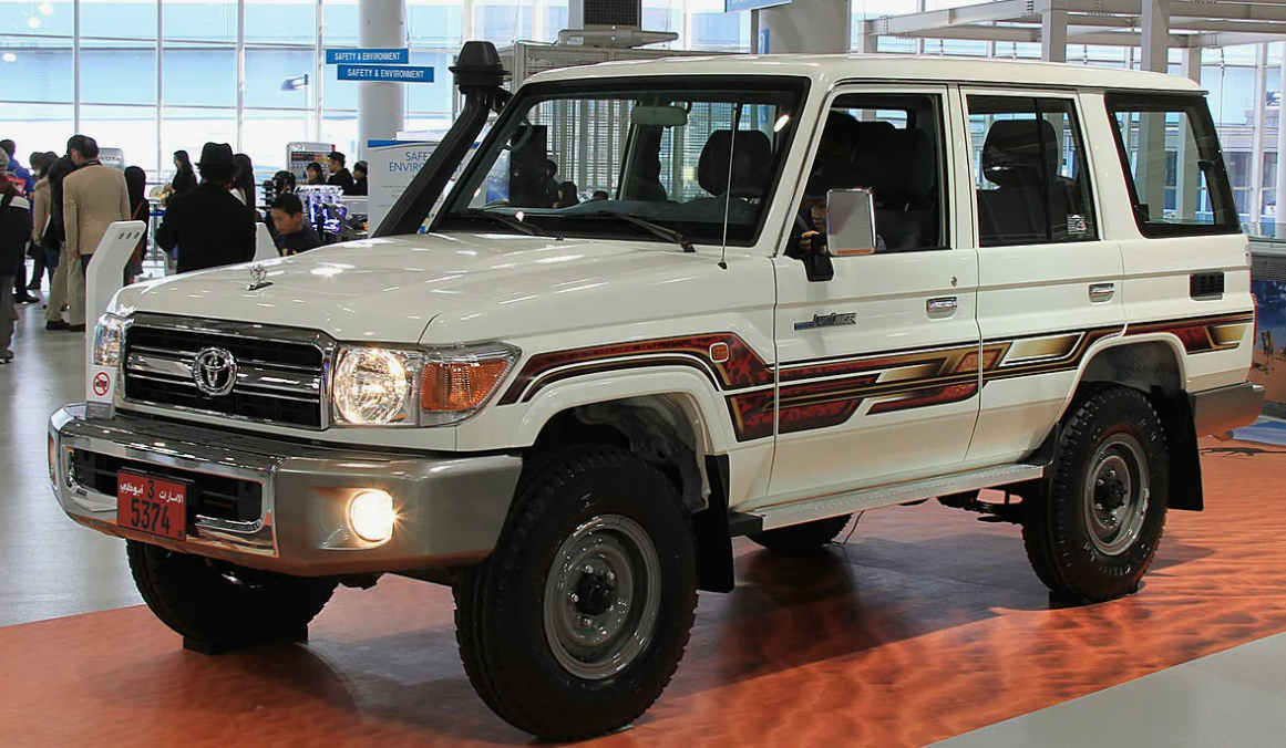 ФОТО 2: Toyota Land Cruiser J70 ОАЭ 1990-е — нефтяная вышка, пустыня, вечный ветеран