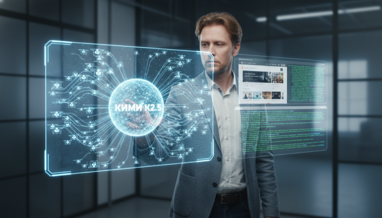    Революция ИИ: Kimi K2.5 демонстрирует коллективный интеллект, создавая роевые системы и видеокодирование через инновационные алгоритмы.