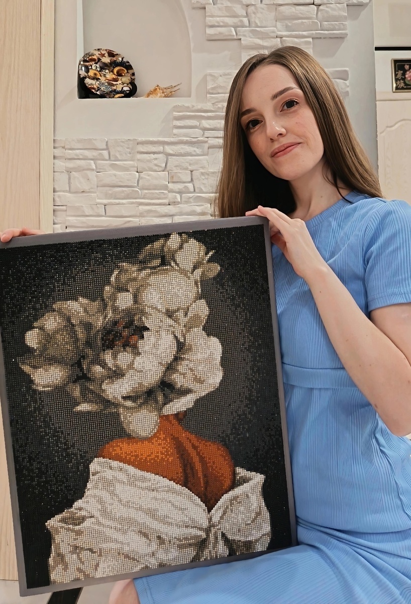 Создать карусельЯ и моя вторая готовая картина