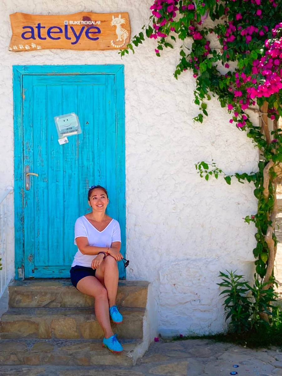 Улочка города Каш, Турция